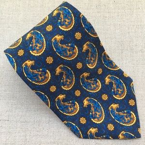 Ponti Multicolour Paisley Silk Tie